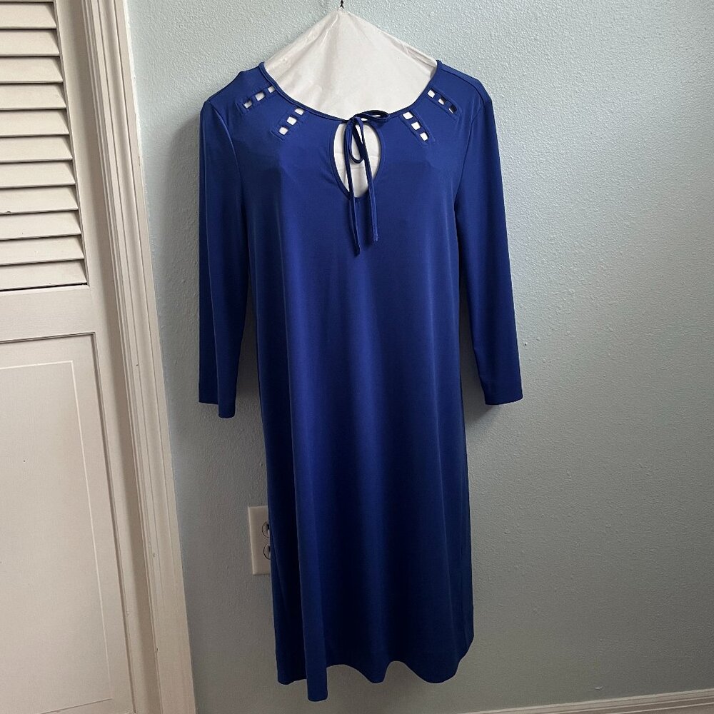 Banana Republic• Size M• 3/4 Sleeve• Blue• Knee-Length• Tunic Dress